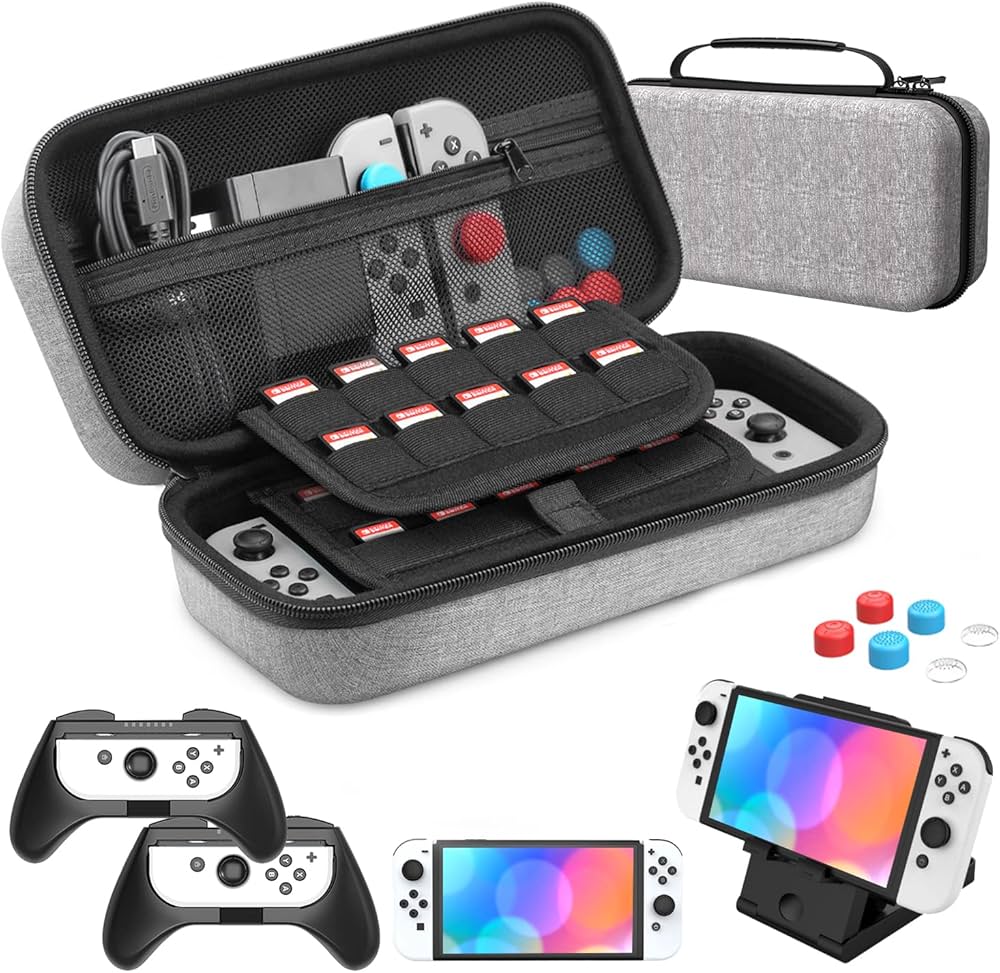 Switch 有機ELモデル とハンドルコントローラー ケース付き